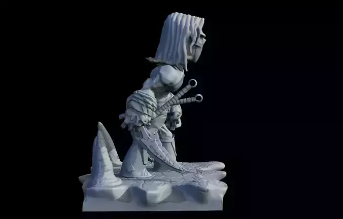 Muerte Darksiders 2 3D print model