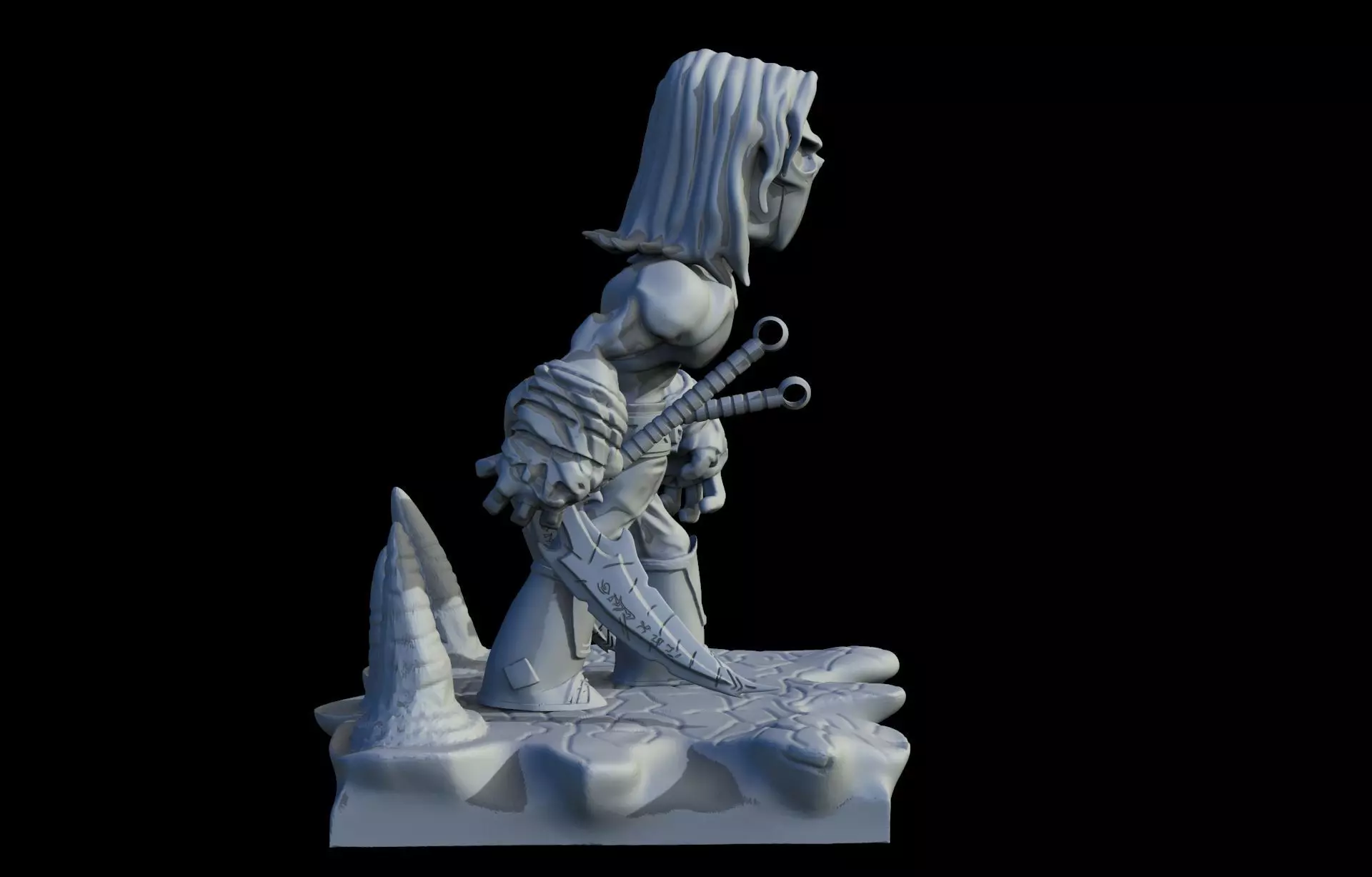 Muerte Darksiders 2 3D print model_0