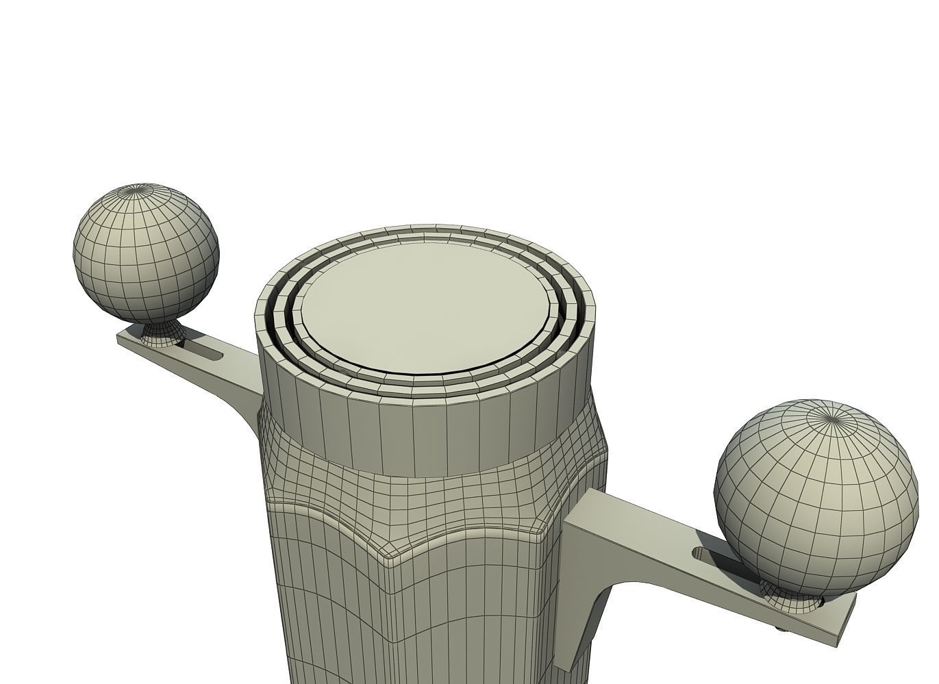 MAGNETIC COMPASS 3D model_8