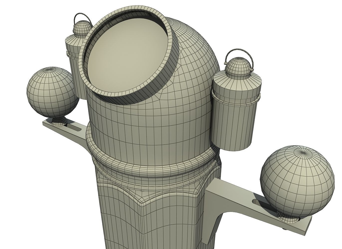 MAGNETIC COMPASS 3D model_7