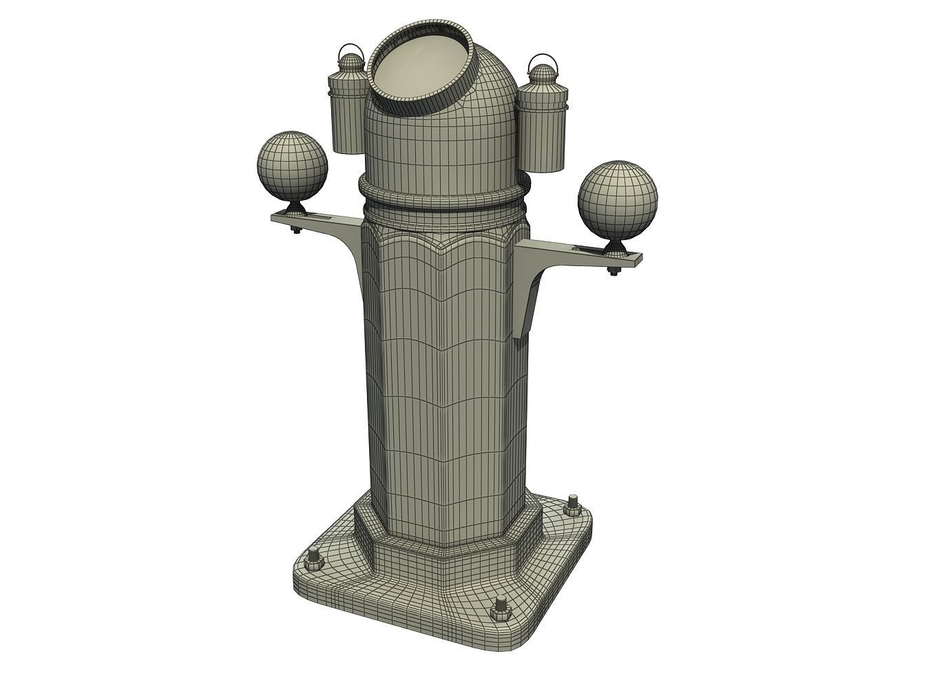 MAGNETIC COMPASS 3D model_5