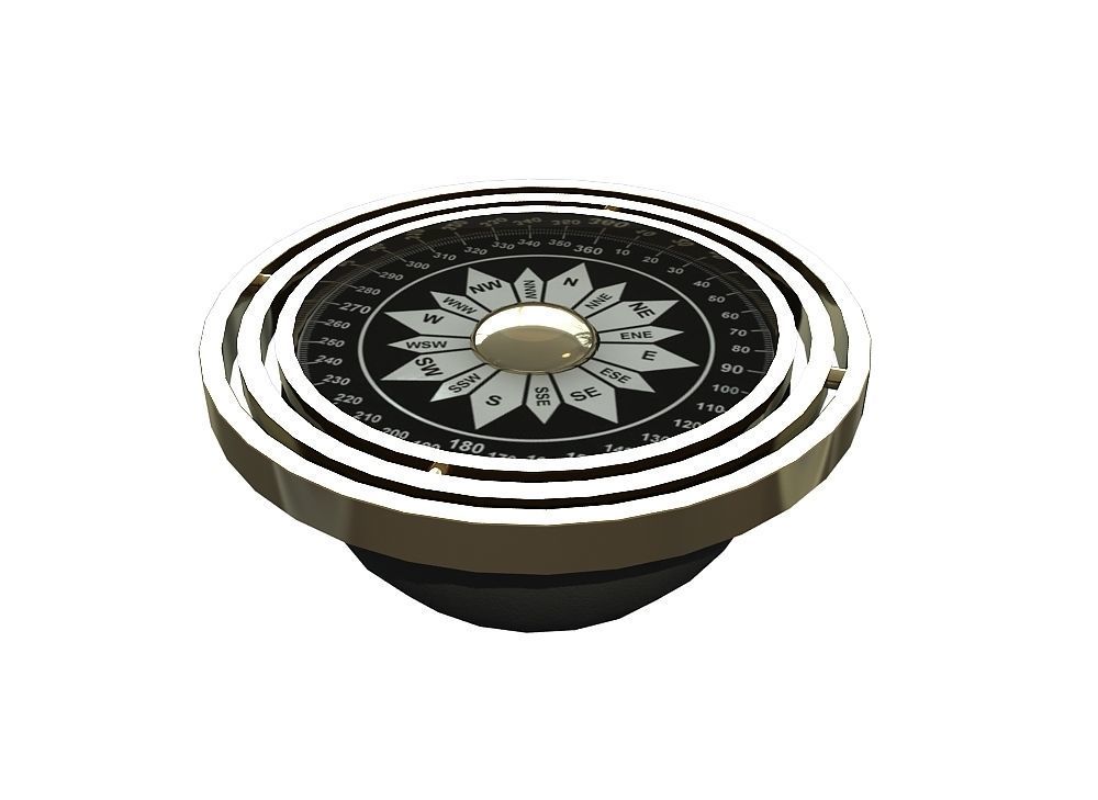 MAGNETIC COMPASS 3D model_11