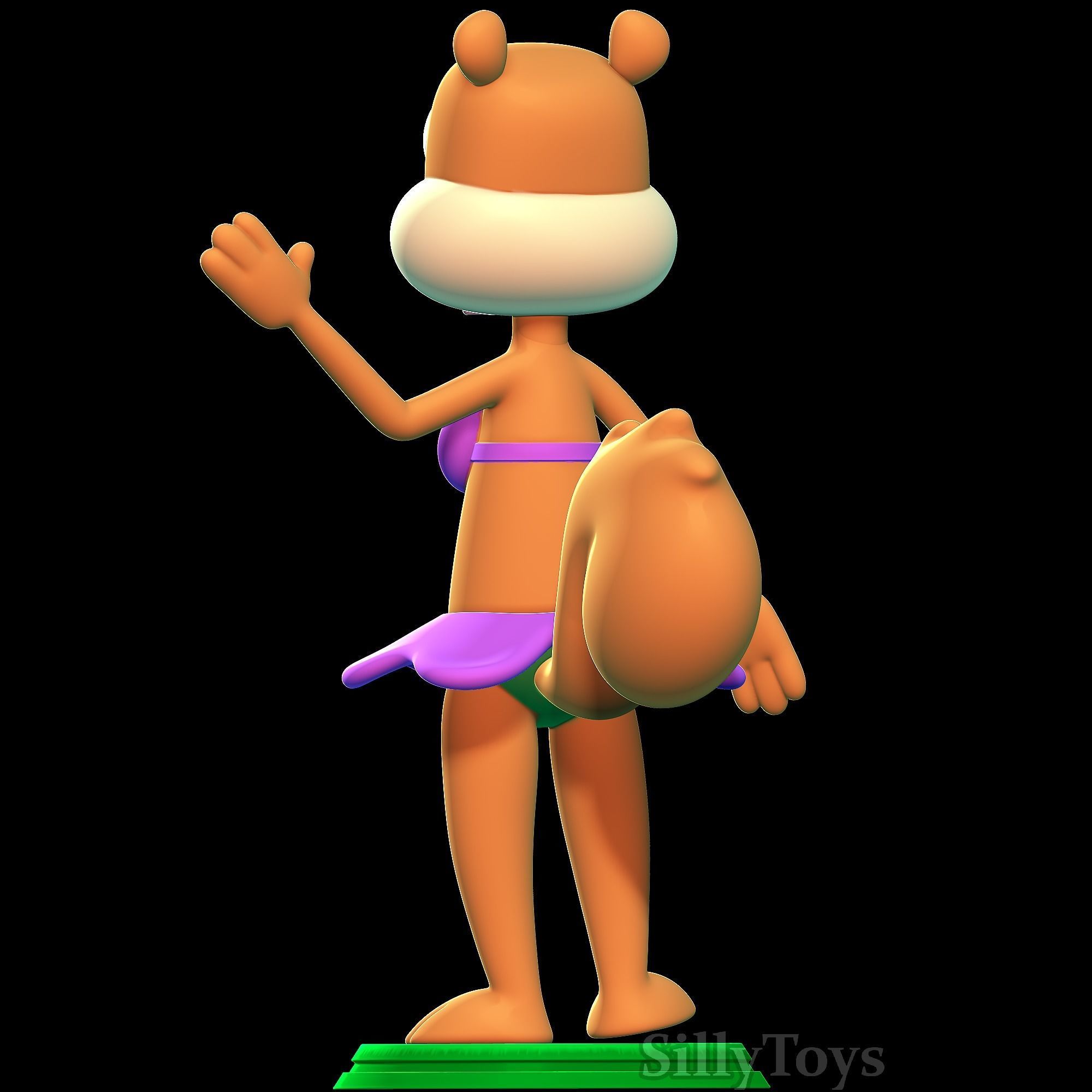 Sandy Cheeks - SpongeBob SquarePants 3D print model_3
