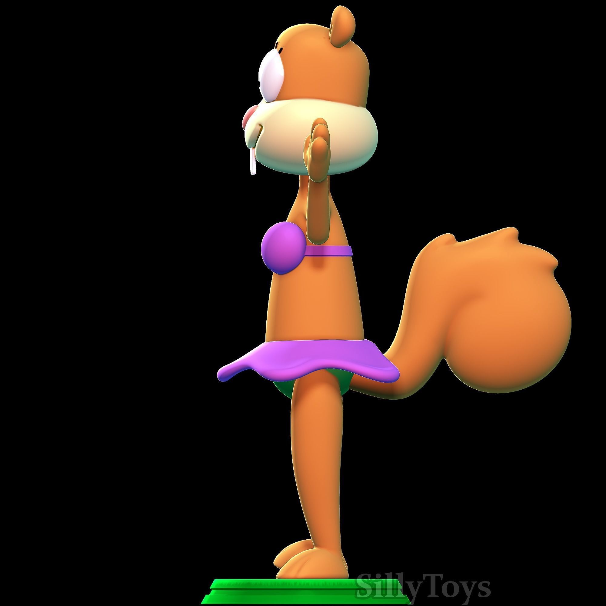 Sandy Cheeks - SpongeBob SquarePants 3D print model_2