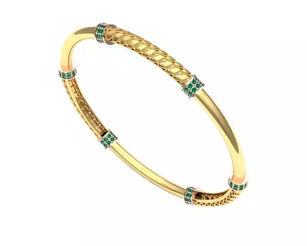 gold bracelet  3D model