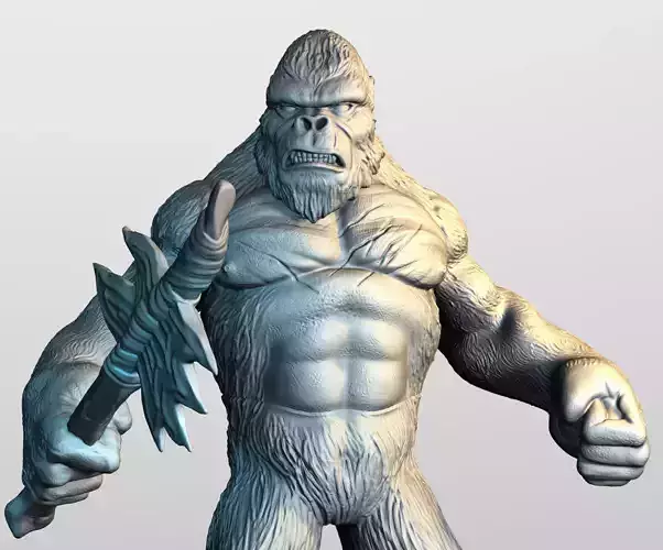 King Kong  3D print model