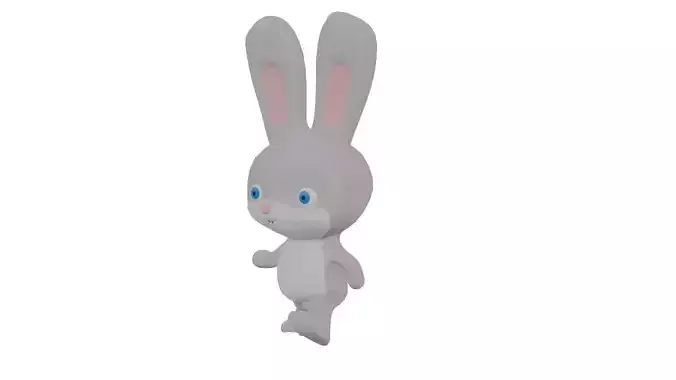 Rabbit Character Lowpoly
