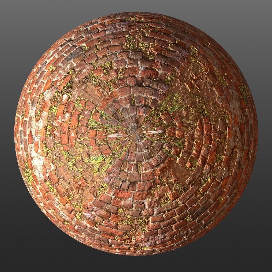 broken castle brick and leave Texture_5