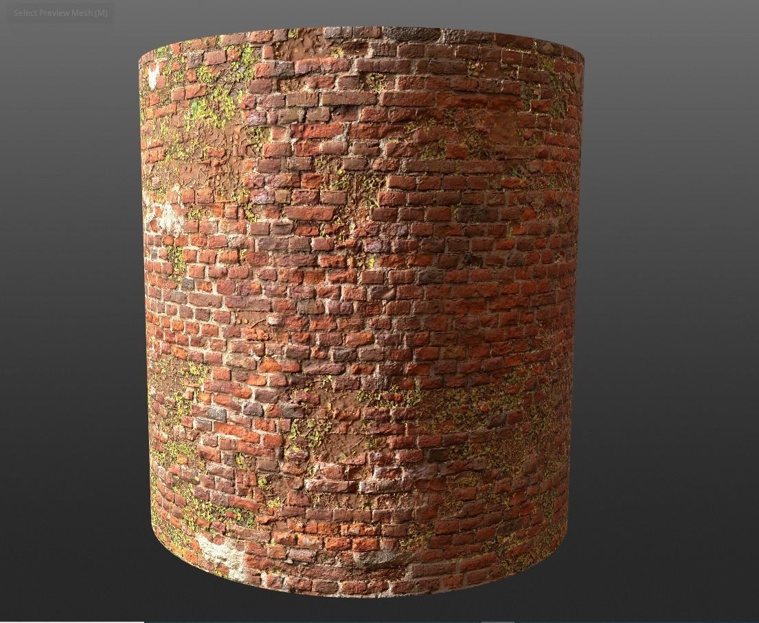 broken castle brick and leave Texture_4