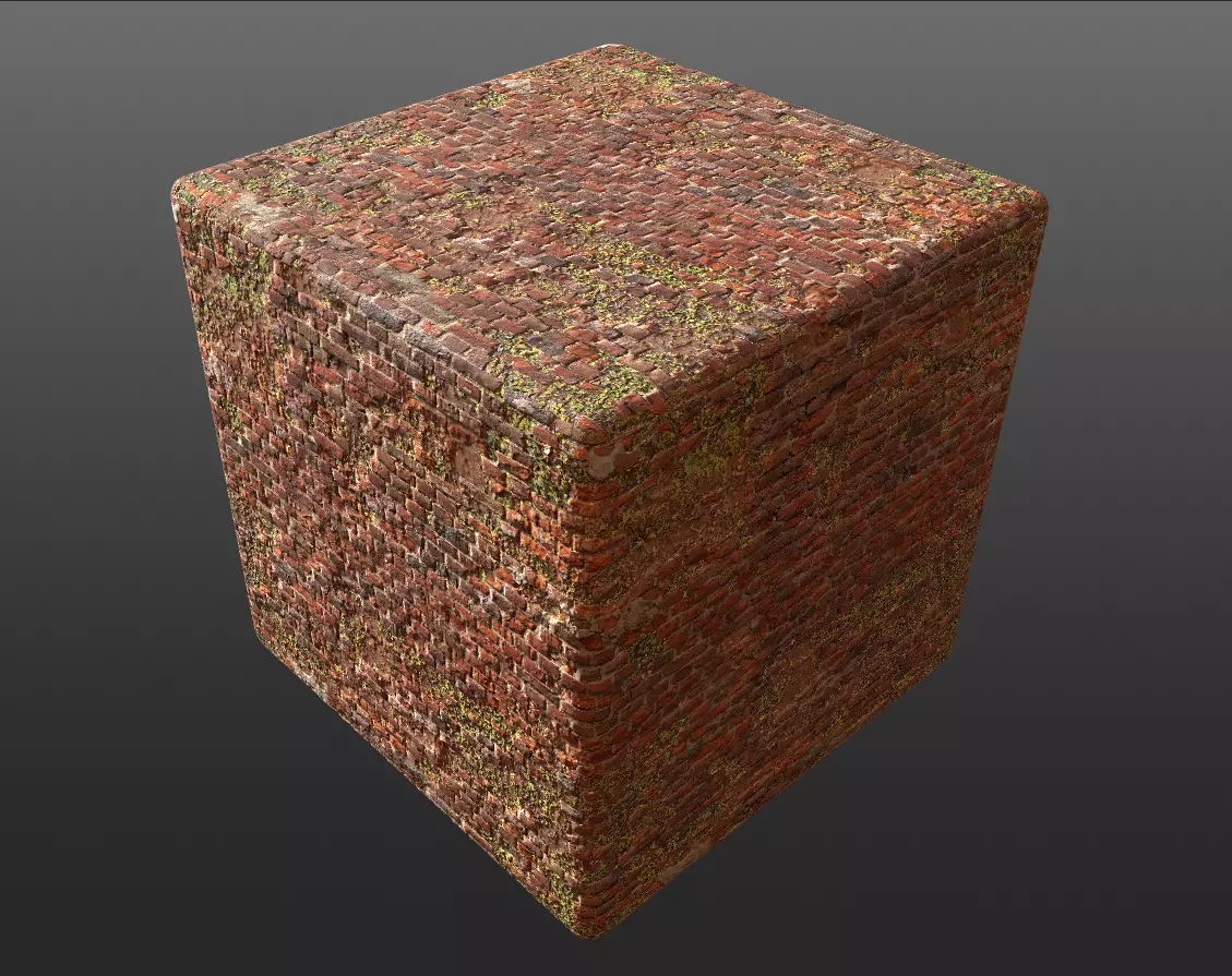 broken castle brick and leave Texture_0