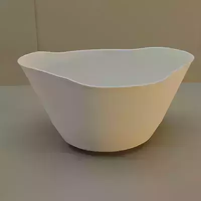 Bathroom set bowl on table