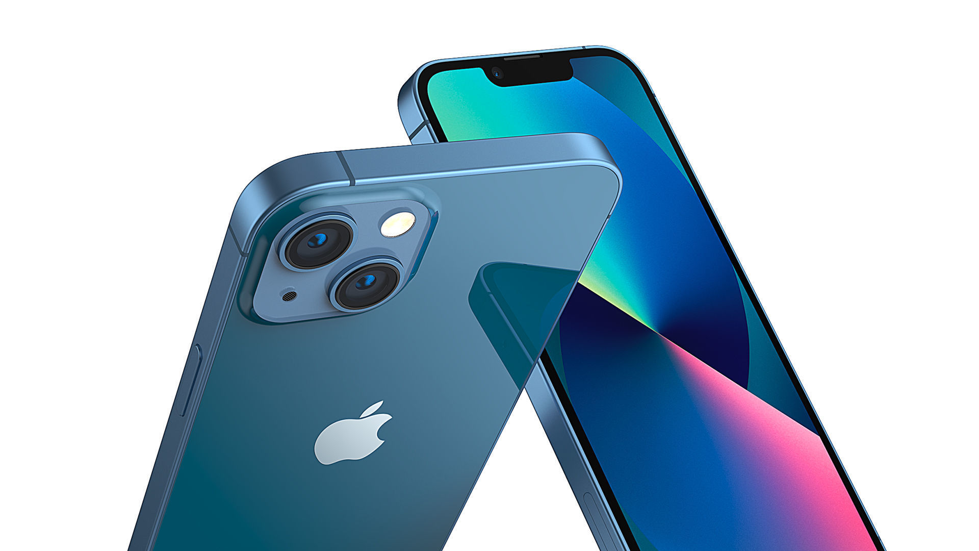 Apple iphone 13 mobile phone 3D model 3D model_1