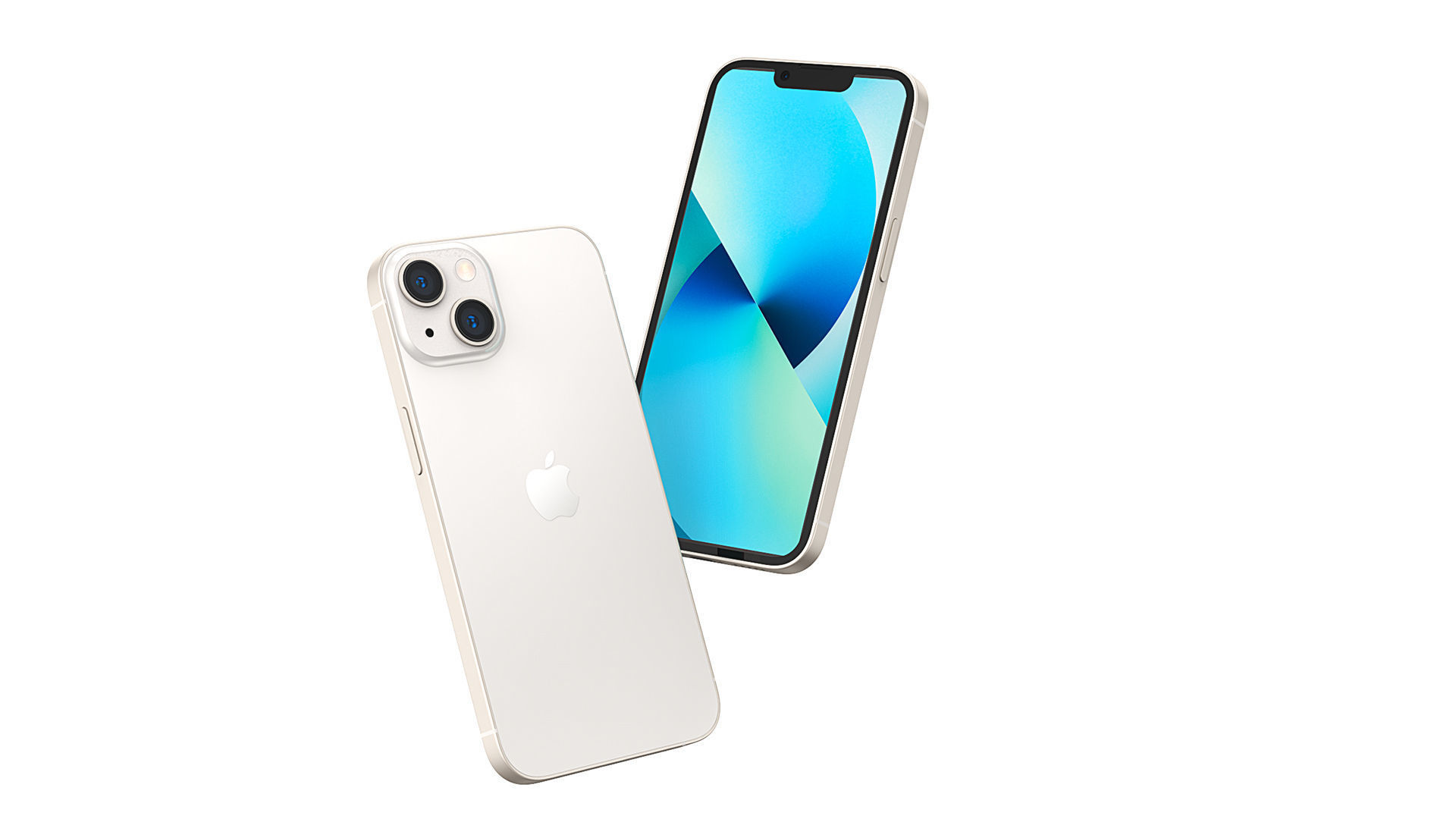 Apple iphone 13 mobile phone 3D model 3D model_8