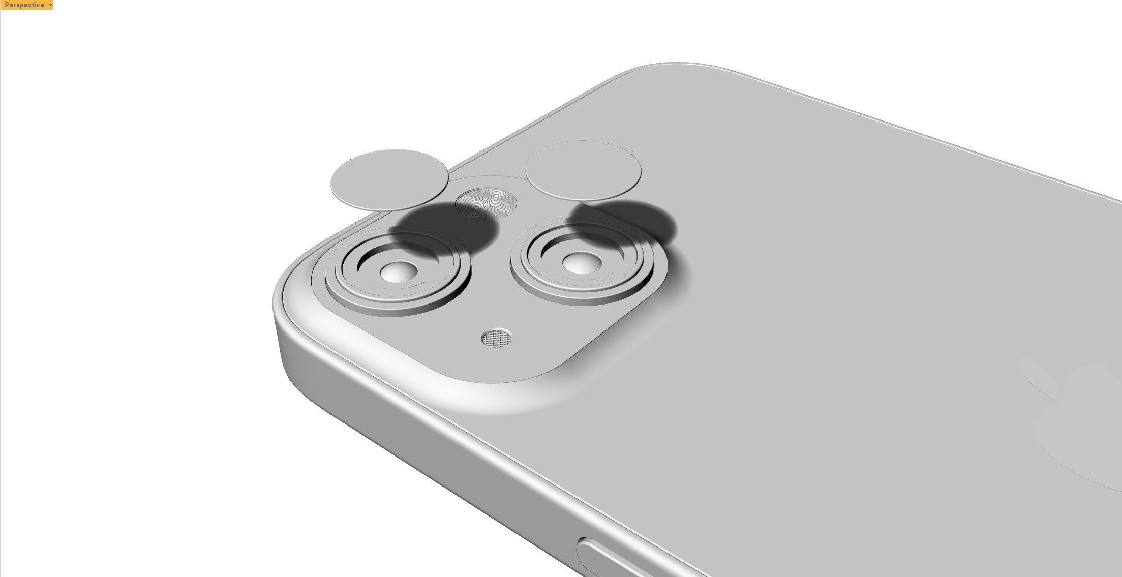 Apple iphone 13 mobile phone 3D model 3D model_25