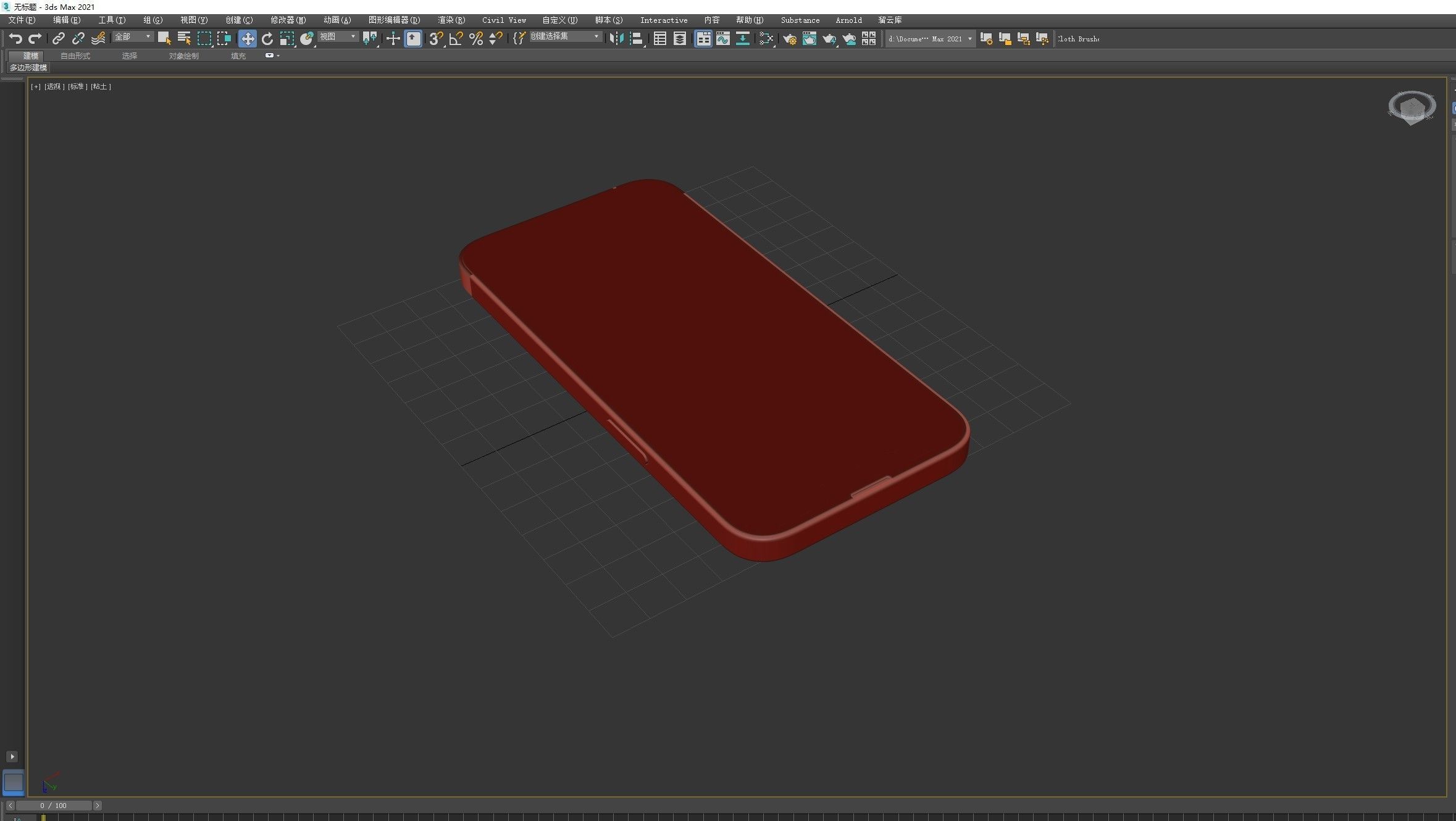 Apple iphone 13 mobile phone 3D model 3D model_35