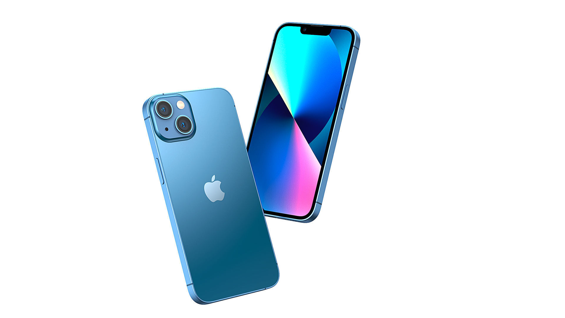 Apple iphone 13 mobile phone 3D model 3D model_11