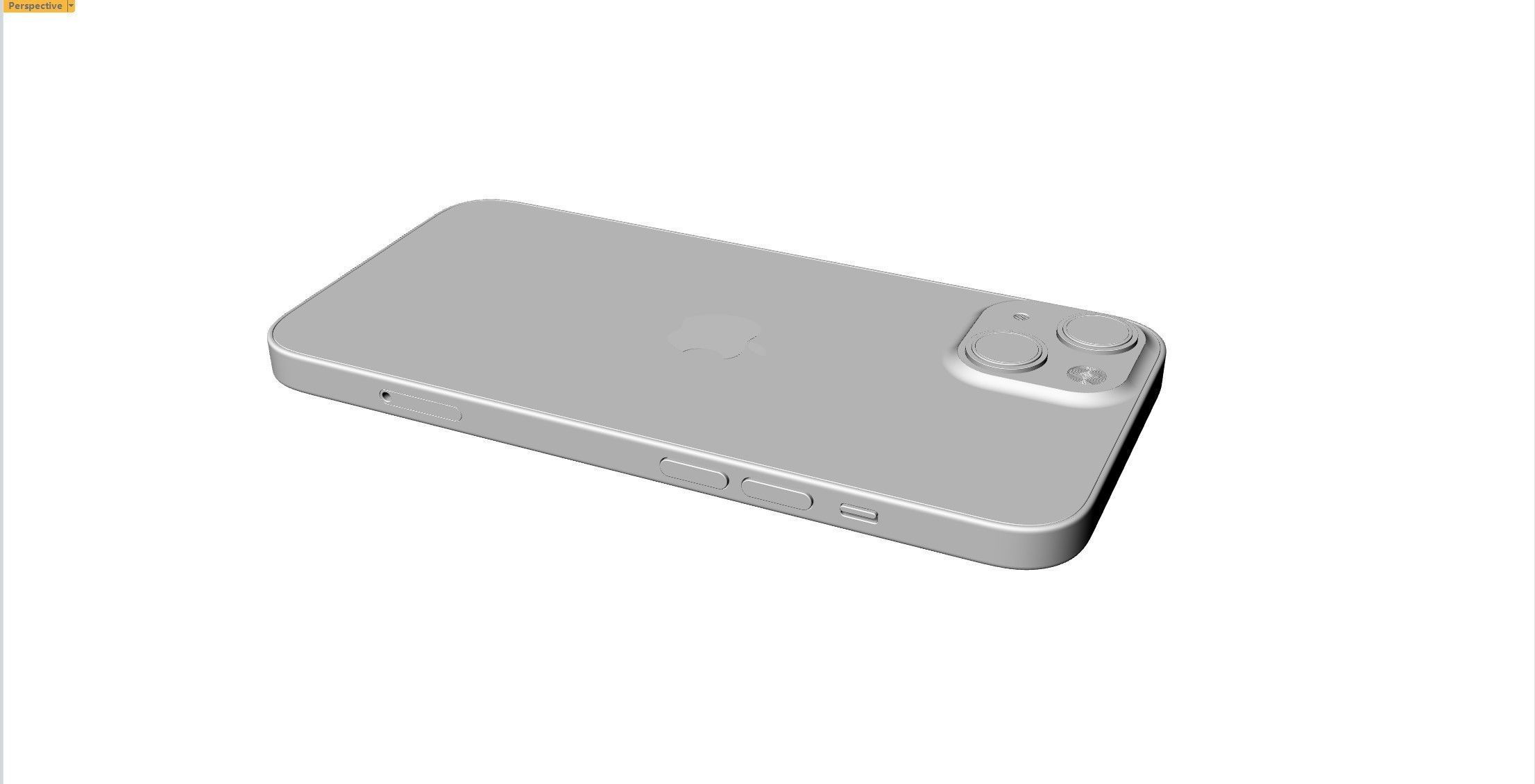 Apple iphone 13 mobile phone 3D model 3D model_22