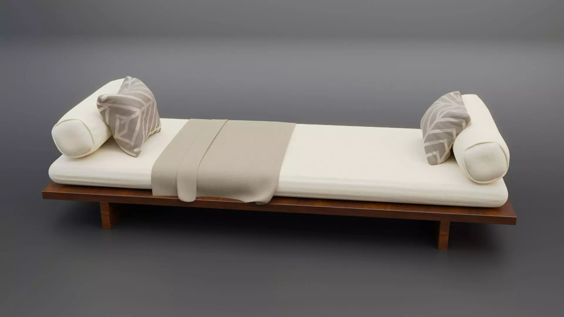 Divan Couch Sofa 3D model
