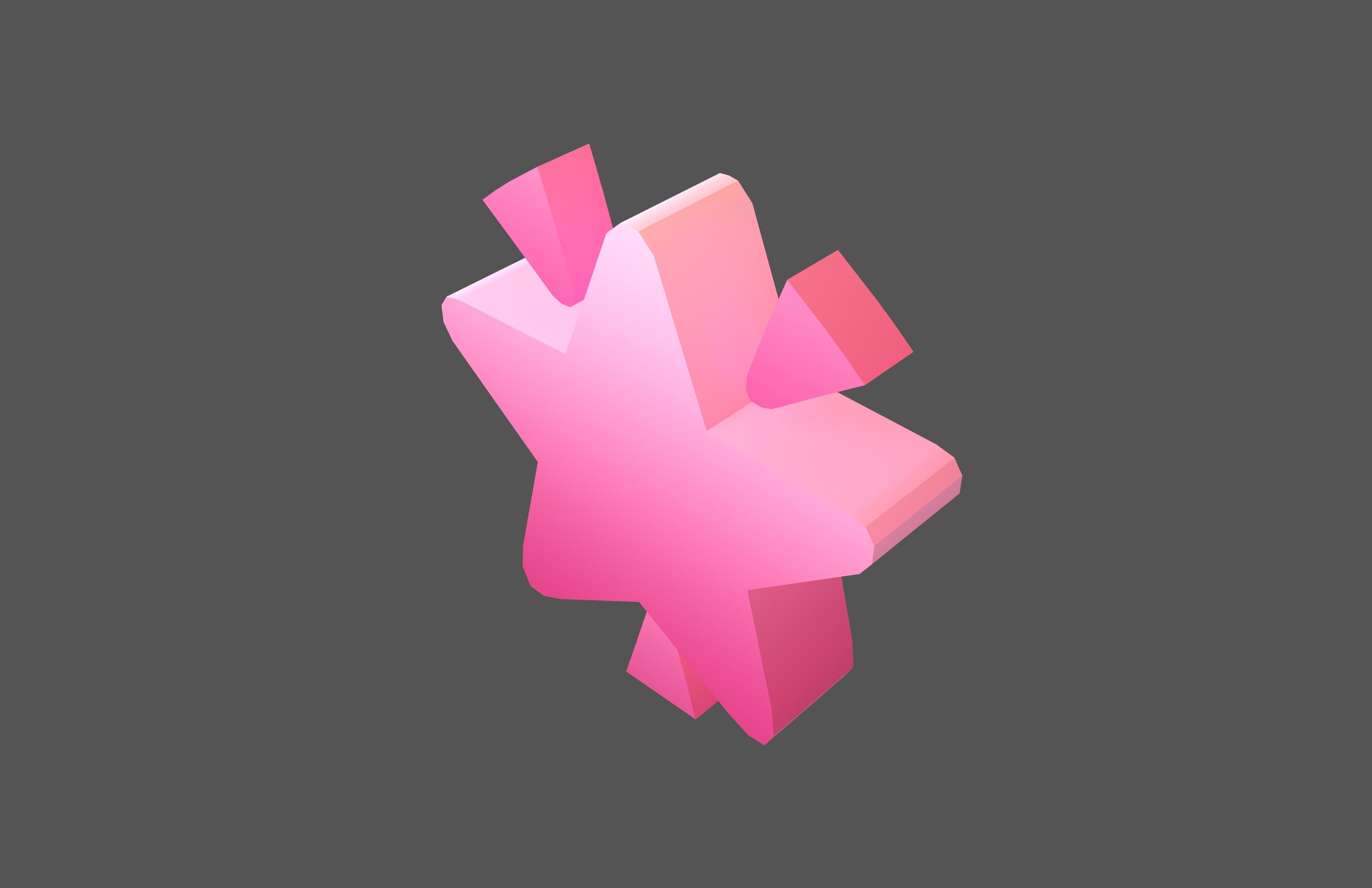 Glowing Star v1 005 Low-poly 3D model_2