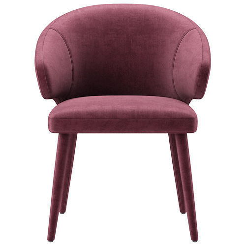 Cardinale Dining Chair 3D model 2