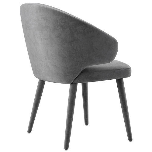 Cardinale Dining Chair 3D model 5