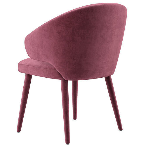 Cardinale Dining Chair 3D model 4