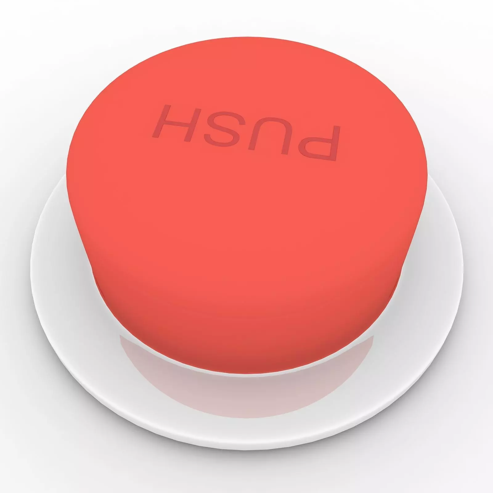 button 3D model_0