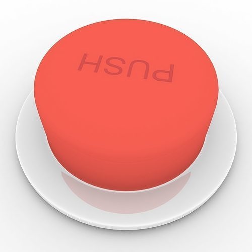 button 3D model