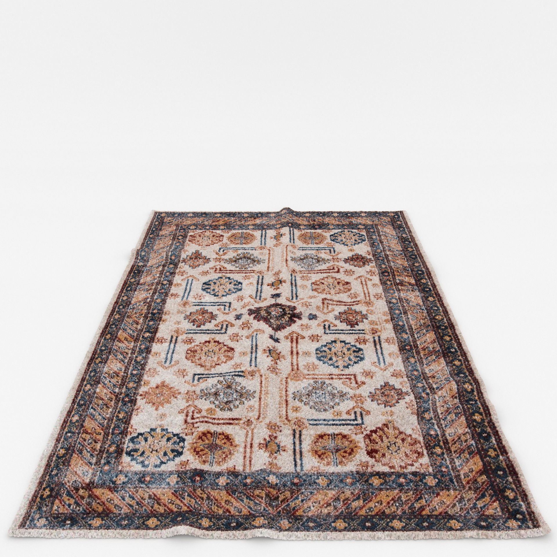 Rugs No 406 Low-poly 3D model_10
