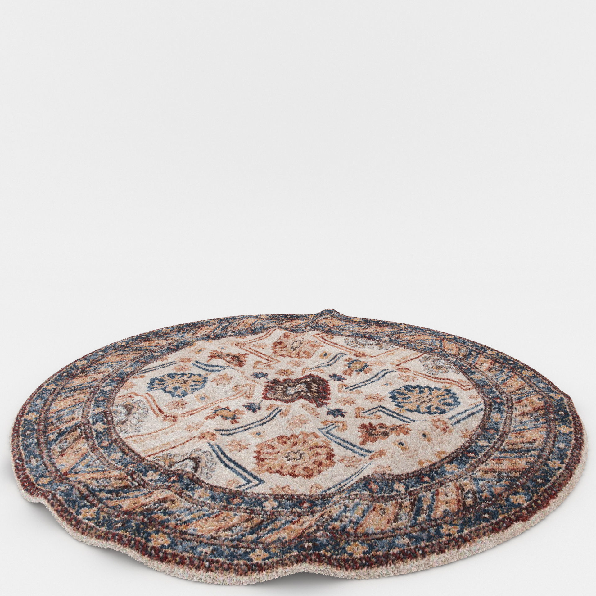 Rugs No 406 Low-poly 3D model_7