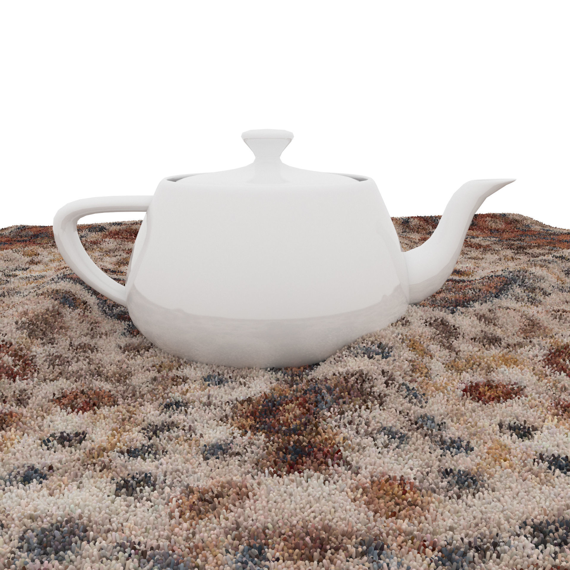 Rugs No 406 Low-poly 3D model_8