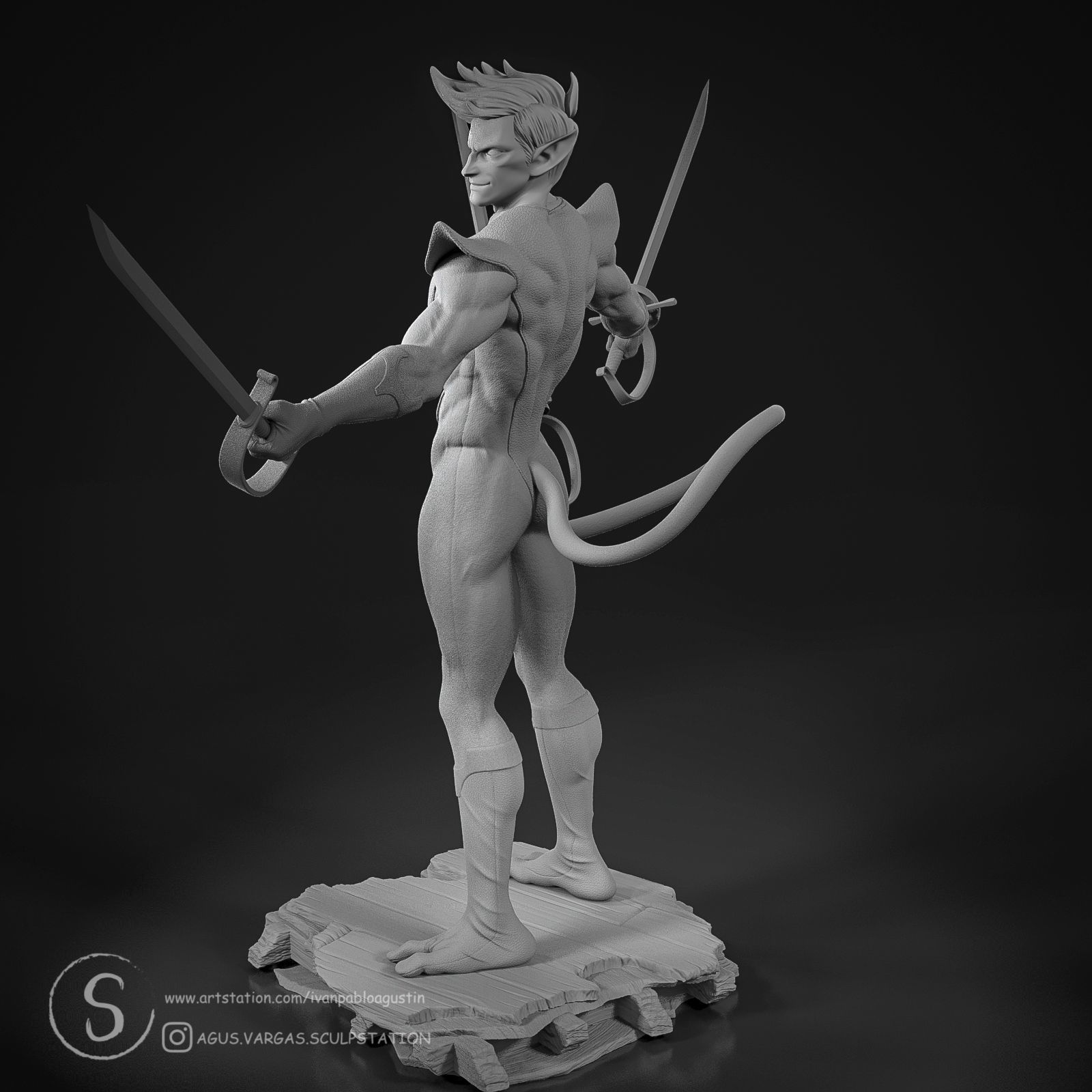 NIGHTCRAWLER X-MEN 97 FANART 3D print model_6