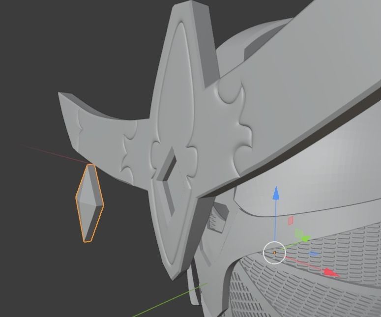 Kamen Rider Gaim 3D printable Helmet  3D print model_24