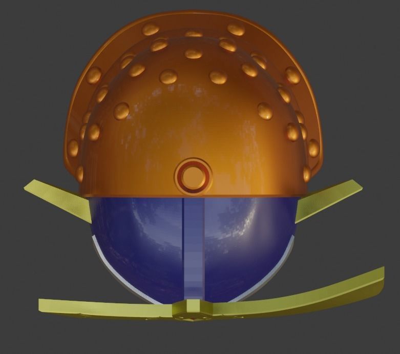 Kamen Rider Gaim 3D printable Helmet  3D print model_10