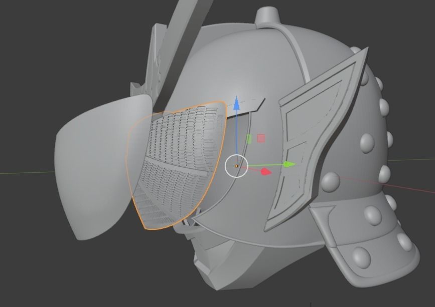 Kamen Rider Gaim 3D printable Helmet  3D print model_21