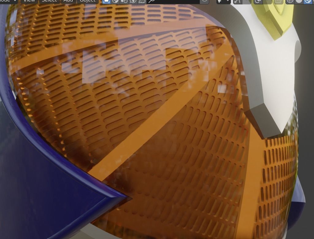 Kamen Rider Gaim 3D printable Helmet  3D print model_4