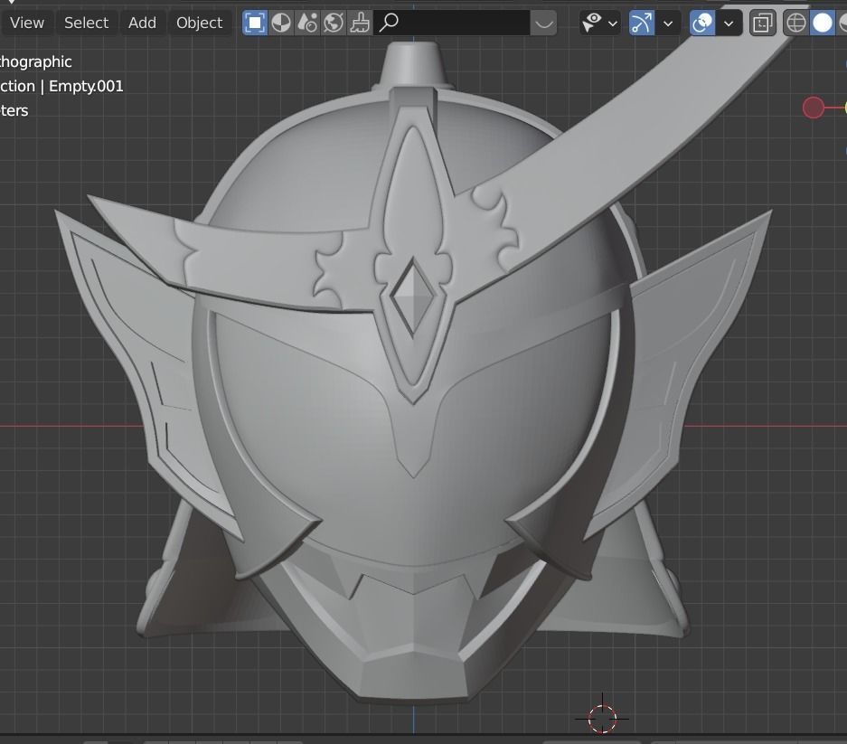 Kamen Rider Gaim 3D printable Helmet  3D print model_13