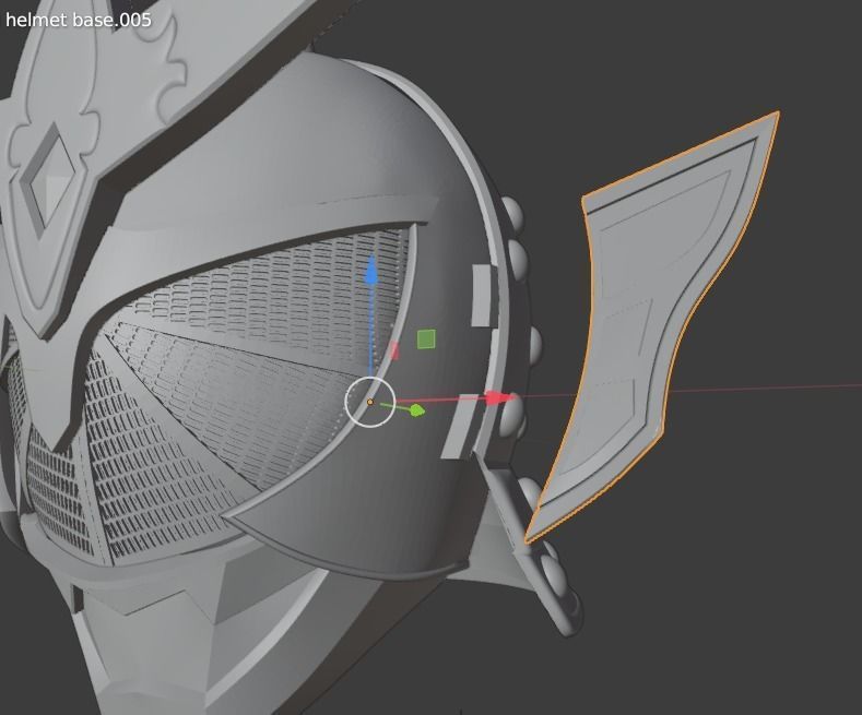 Kamen Rider Gaim 3D printable Helmet  3D print model_23
