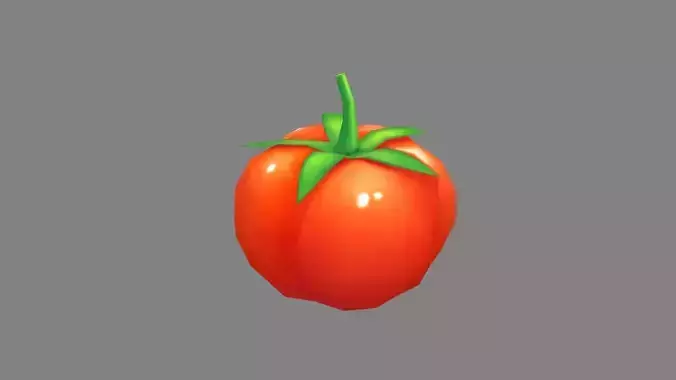 Cartoon tomato