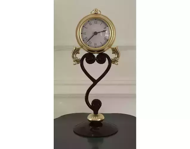 Heart clock Free 3D model