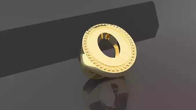 huge ring with stones