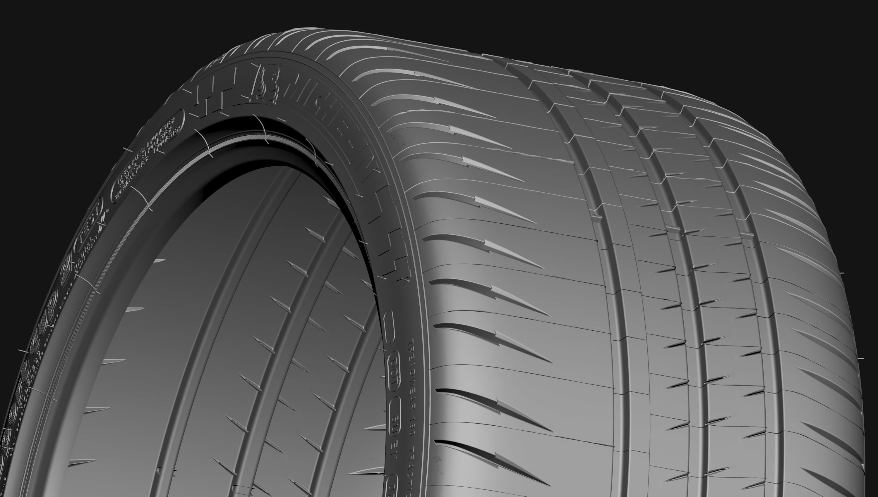 Michelin Pilot Sport Cup 2   3D model_16