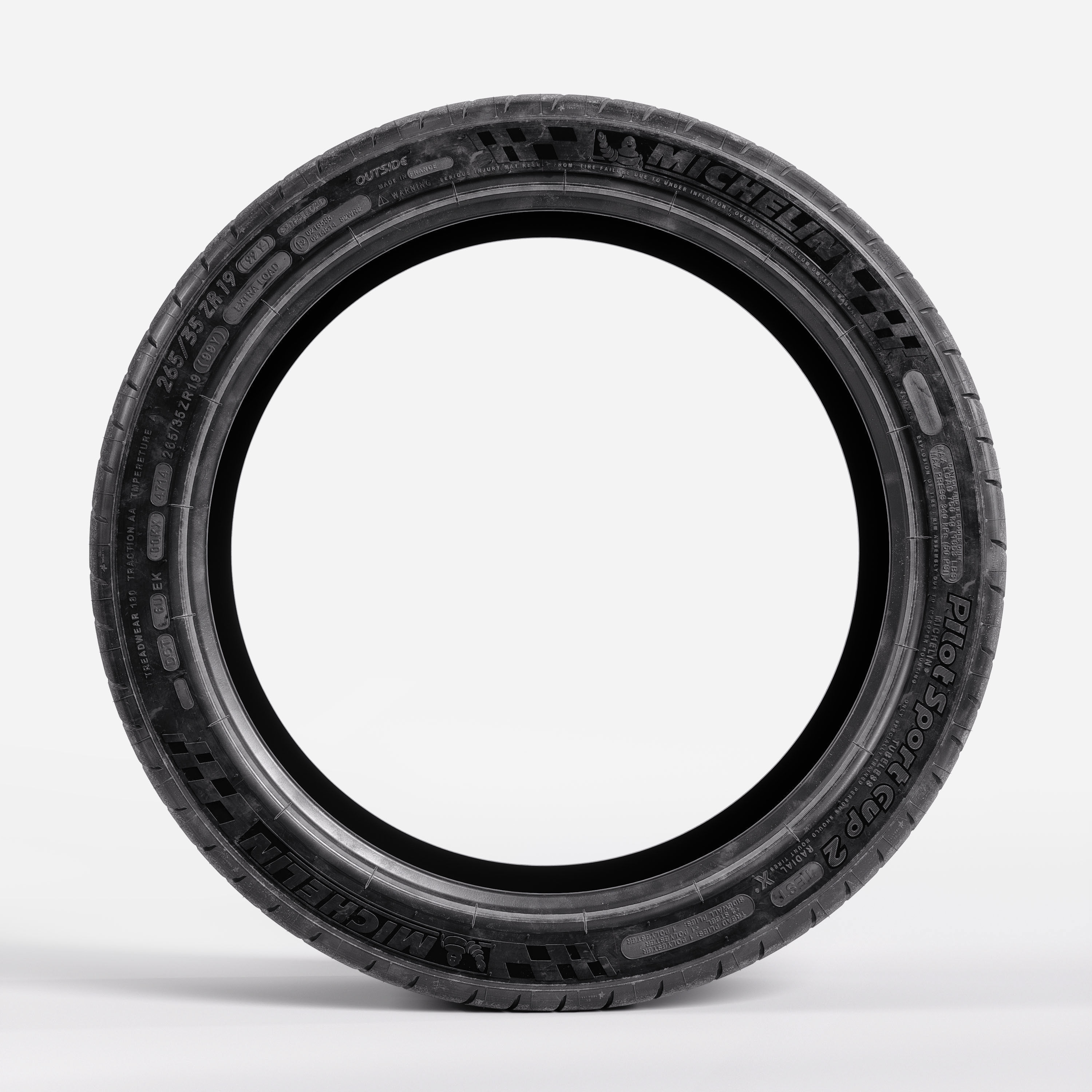 Michelin Pilot Sport Cup 2   3D model_4