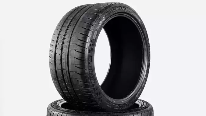 Michelin Pilot Sport Cup 2   3D model