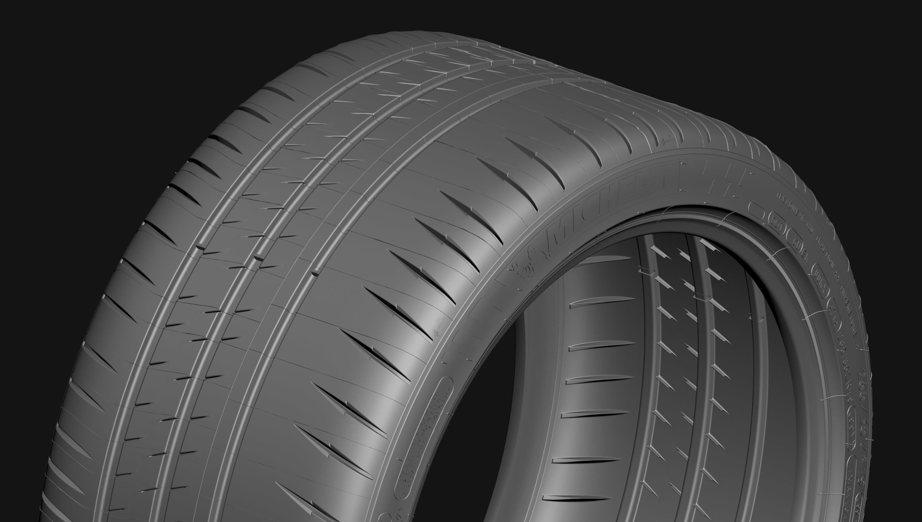 Michelin Pilot Sport Cup 2   3D model_20