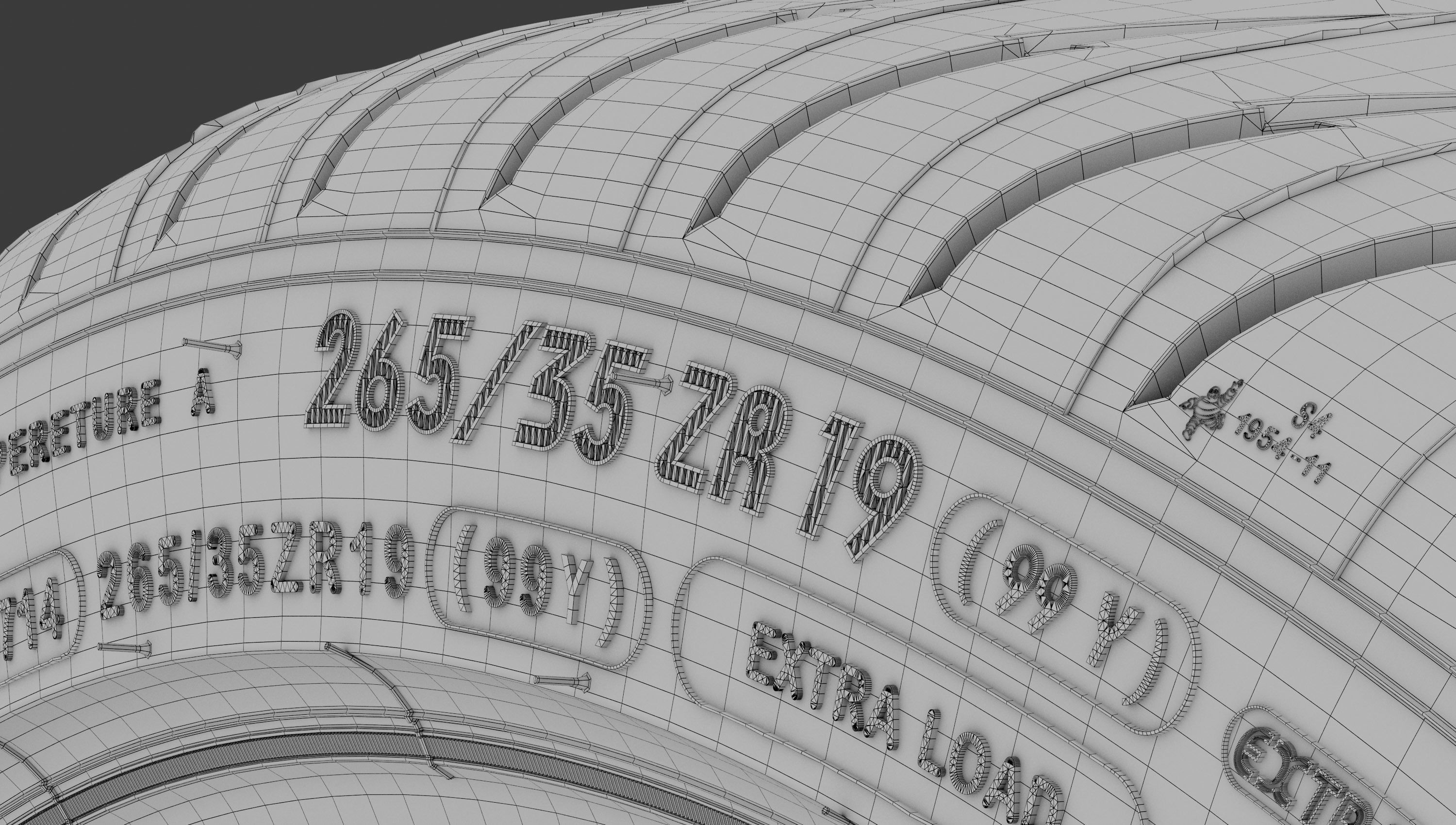 Michelin Pilot Sport Cup 2   3D model_15