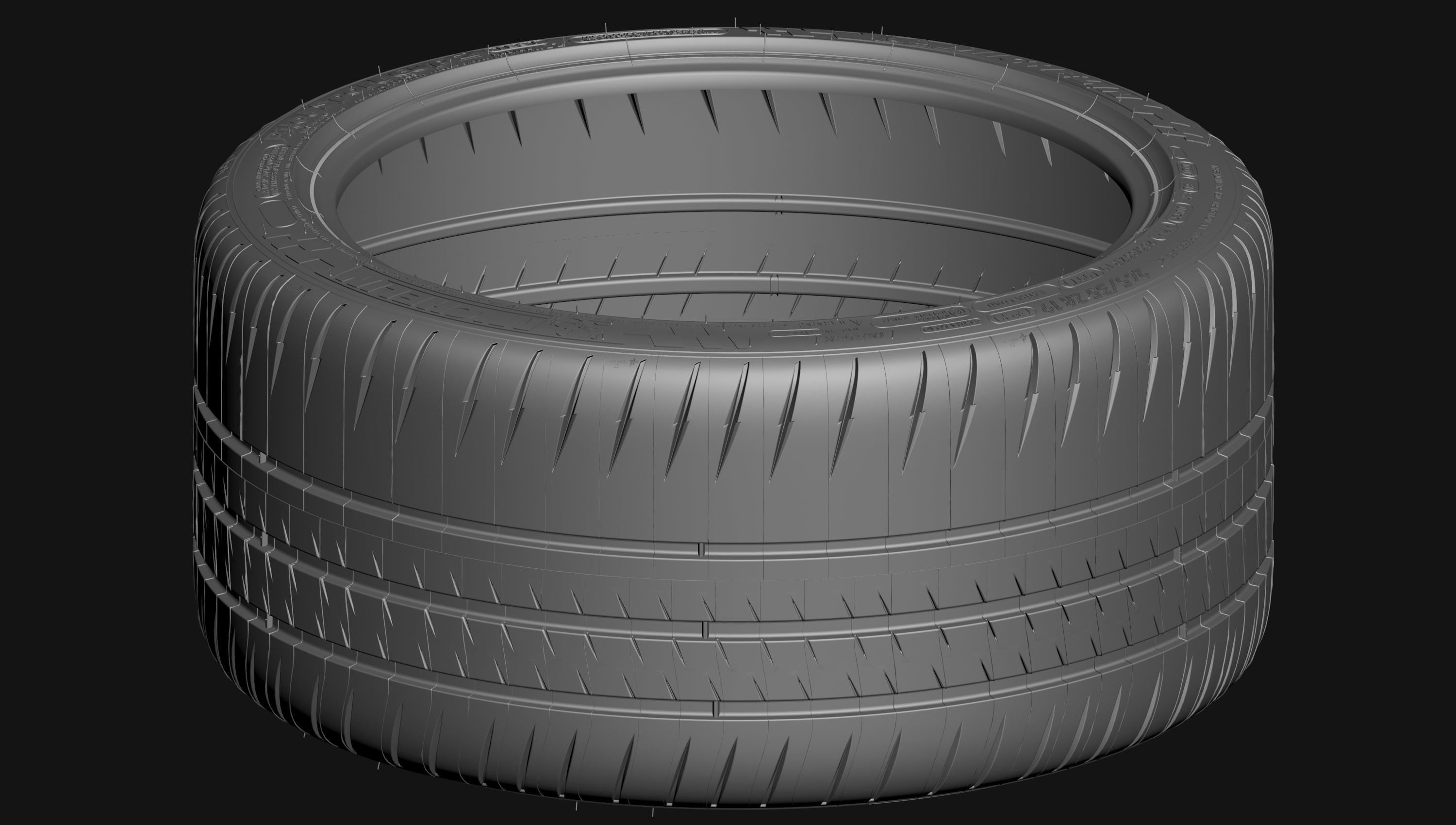 Michelin Pilot Sport Cup 2   3D model_17