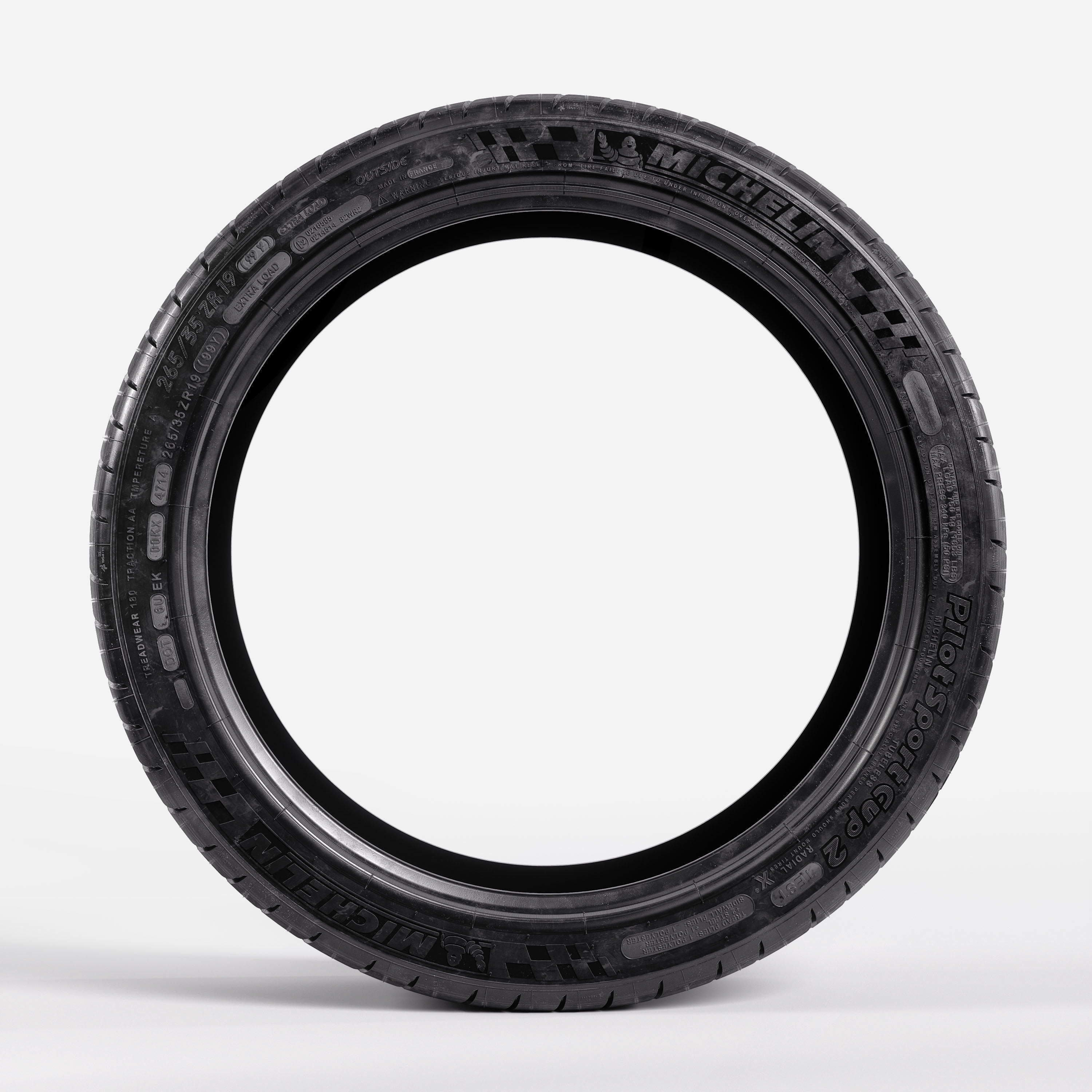 Michelin Pilot Sport Cup 2   3D model_3