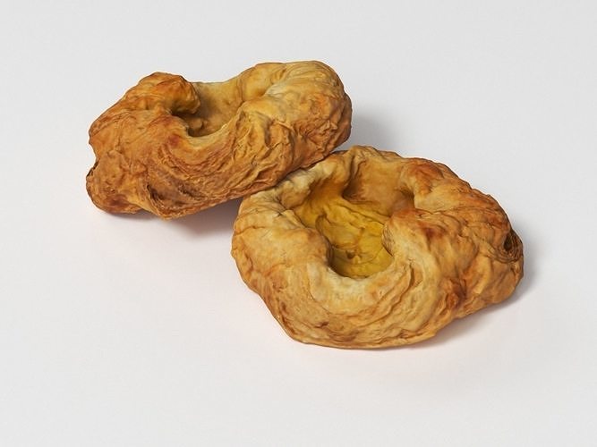 Danish Pastry 03 Low-poly 3D model 5