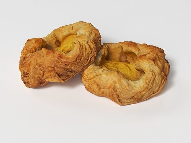 Danish Pastry 03 Low-poly 3D model 7